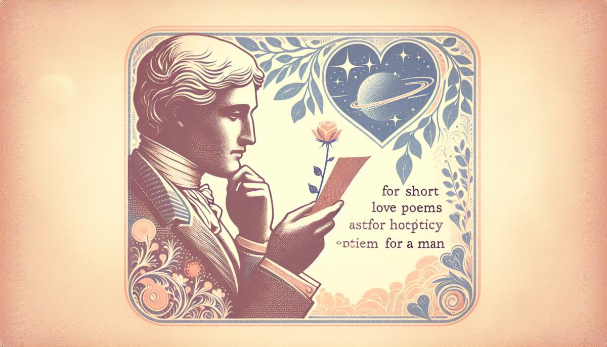 Short Love Poems for Him
